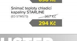 Snímač teploty chladící kapaliny Starline
