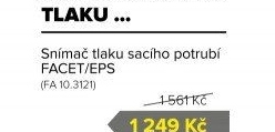 Snímač tlaku sacího potrubí EPS