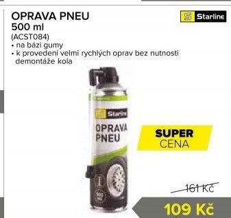 Sprej Oprava pneu Starline