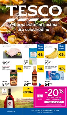 akční leták Tesco 6.11.2019-12.11.2019