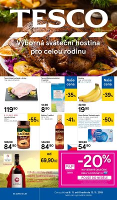 akční leták Tesco 6.11.2019-12.11.2019