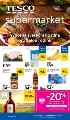 akční leták Tesco 6.11.2019-12.11.2019
