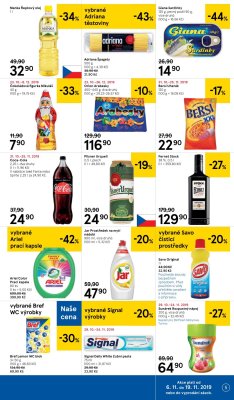 akční leták Tesco 6.11.2019-12.11.2019