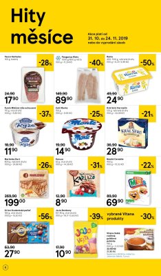 akční leták Tesco 6.11.2019-12.11.2019