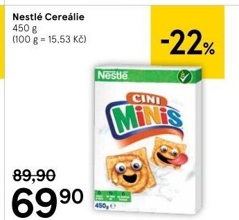 Cereálie Nestlé