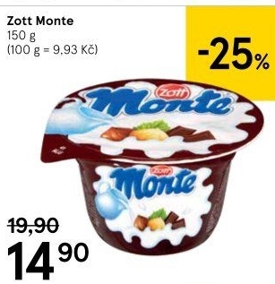 Dezert Monte Zott