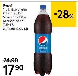 Limonáda Pepsi