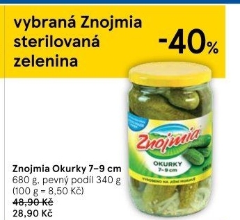 Okurky Znojmia