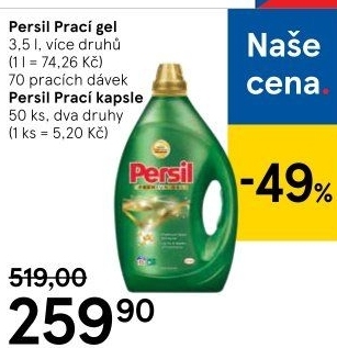 Prací gel Persil - Tesco akcniletaky.com