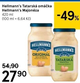 Tatarská omáčka Hellmann'