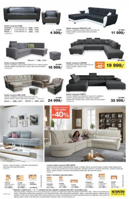 akční leták Sconto nábytek 6.11.2019-26.11.2019