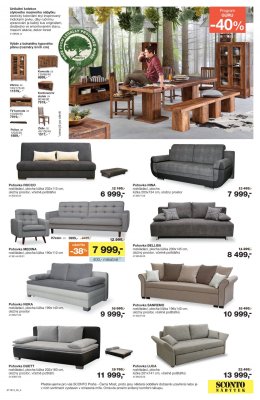 akční leták Sconto nábytek 6.11.2019-26.11.2019