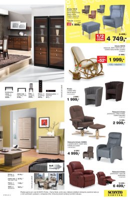 akční leták Sconto nábytek 6.11.2019-26.11.2019