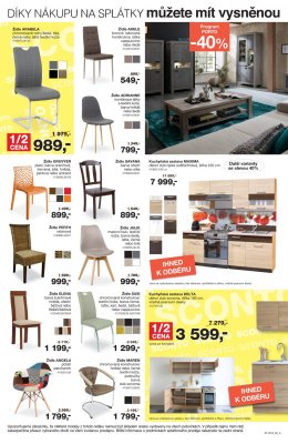 akční leták Sconto nábytek 6.11.2019-26.11.2019