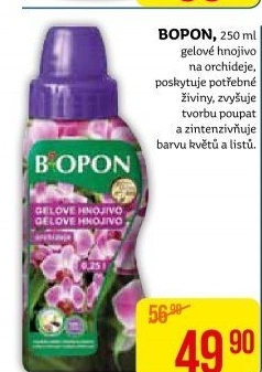 Gelové hnojivo na orchideje Bopon