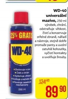 Mazivo WD-40