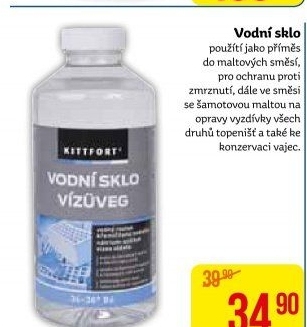 Vodní sklo Kittfort