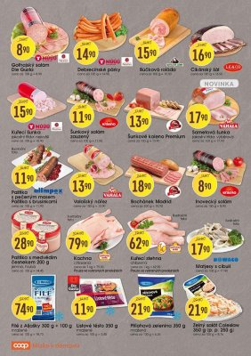 akční leták COOP 6.11.2019-19.11.2019