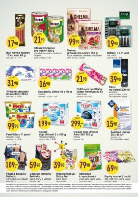akční leták COOP 6.11.2019-19.11.2019