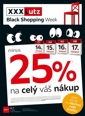 akční leták XXXLutz 11.11.2019-24.11.2019