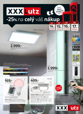 akční leták XXXLutz 11.11.2019-24.11.2019
