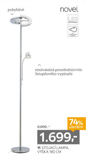 LED STOJACÍ LAMPA
