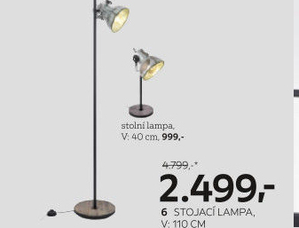 STOJACÍ SVÍTIDLO