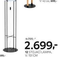 STOJACÍ SVÍTIDLO
