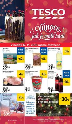 akční leták Tesco 13.11.2019-19.11.2019