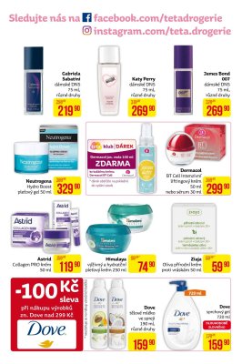 akční leták Teta drogerie 14.11.2019-25.11.2019