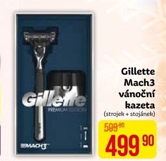 Dárková kazeta pánská Mach3 Gillette