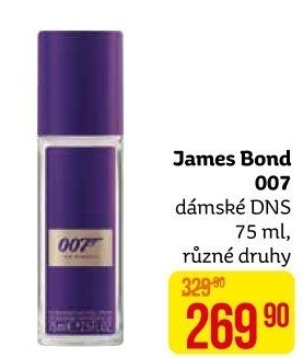 Deodorant parfémovaný 007 James Bond