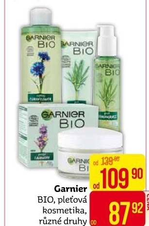 Kosmetika pleťová Garnier Bio