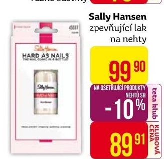 Lak na nehty zpevňující Sally Hansen