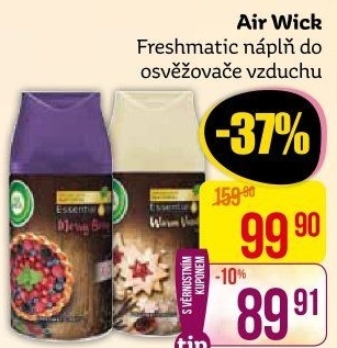 Osvěžovač vzduchu Freshmatic Air Wick - náplň