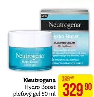 Pleťový gel Hydro Boost Neutrogena