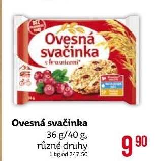 Sušenky Ovesná svačinka