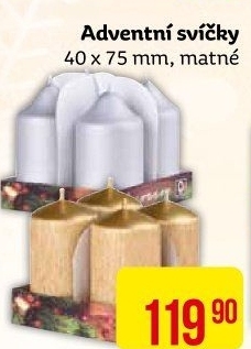 Svíčky adventní
