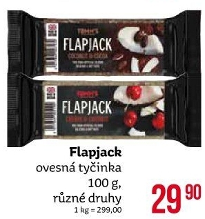 Tyčinka Flapjack Tomm'