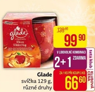 Vonná svíčka Glade by Brise