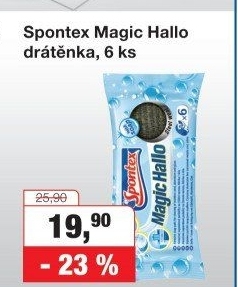 Drátěnka saponátová Magic Hallo Spontex