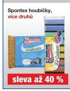 HOUBIČKY SPONTEX