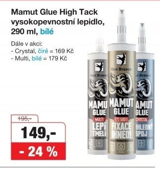 Lepidlo Mamut Glue Den Braven