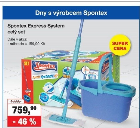 Mop set Express system+ Spontex