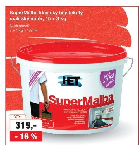 Nátěr Supermalba Het