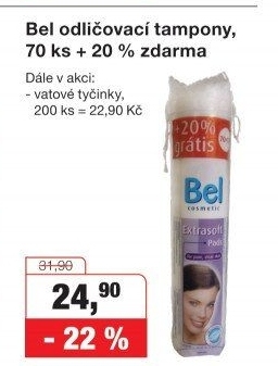 Odličovací tampony BEL