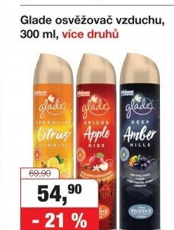 Osvěžovač vzduchu ve spreji Glade by Brise