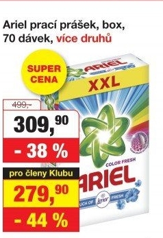 Prací prášek Ariel