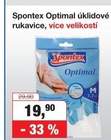 Rukavice Optimal Spontex