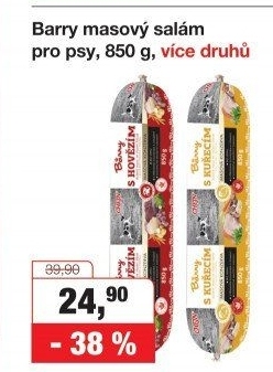 Salám pro psy Barry Chejn